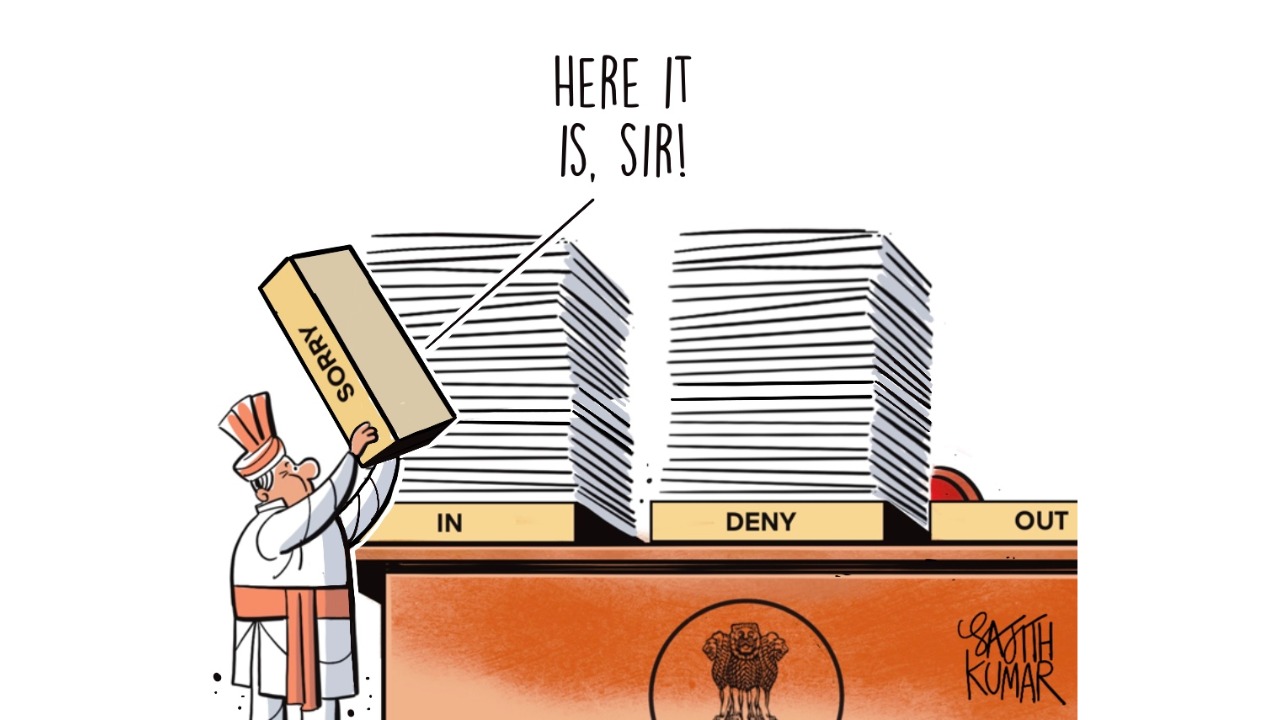 DH Toon | A sorry state of affairs