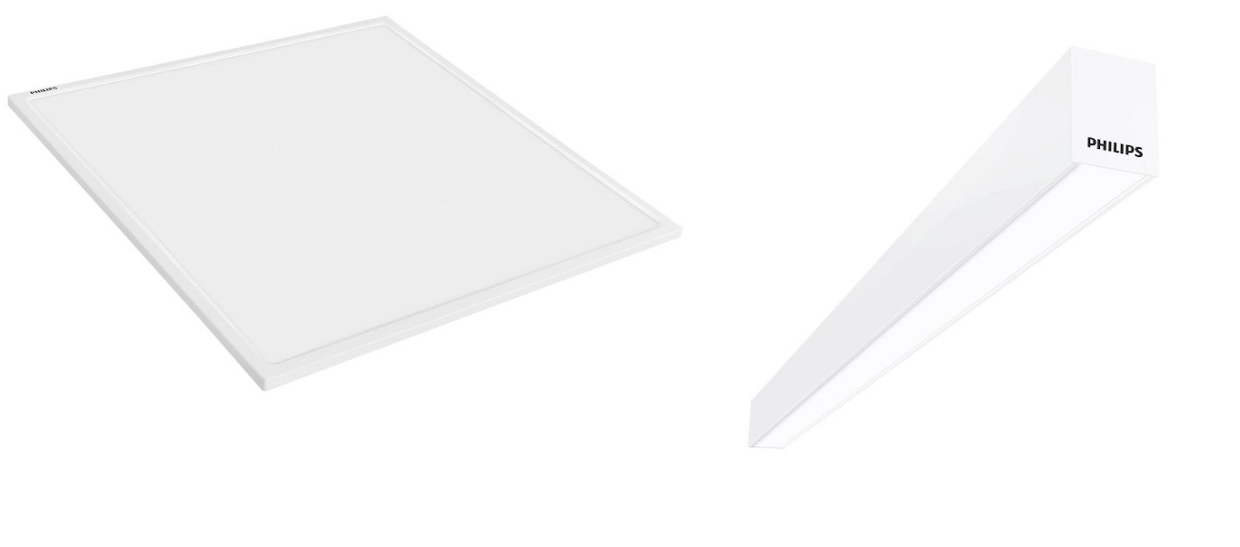 Philips VitaUp light panels.