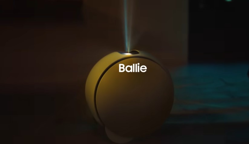 Ballie robot.