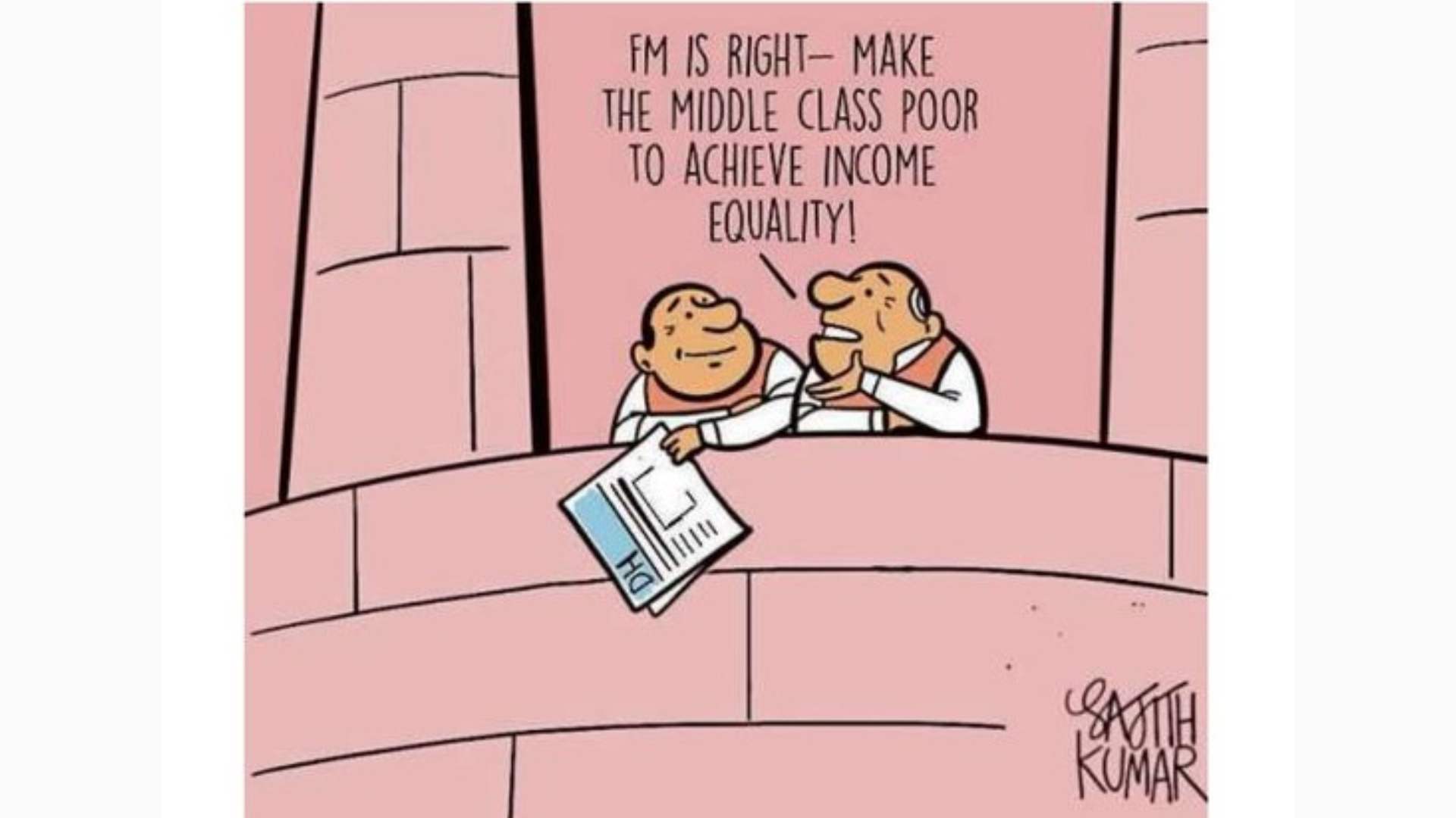 DH Toon | Achieving income equality