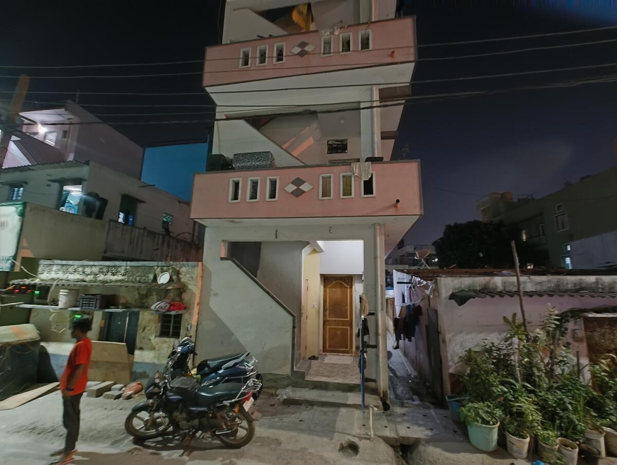 The house in Nethaji Nagar where the incident took place. 