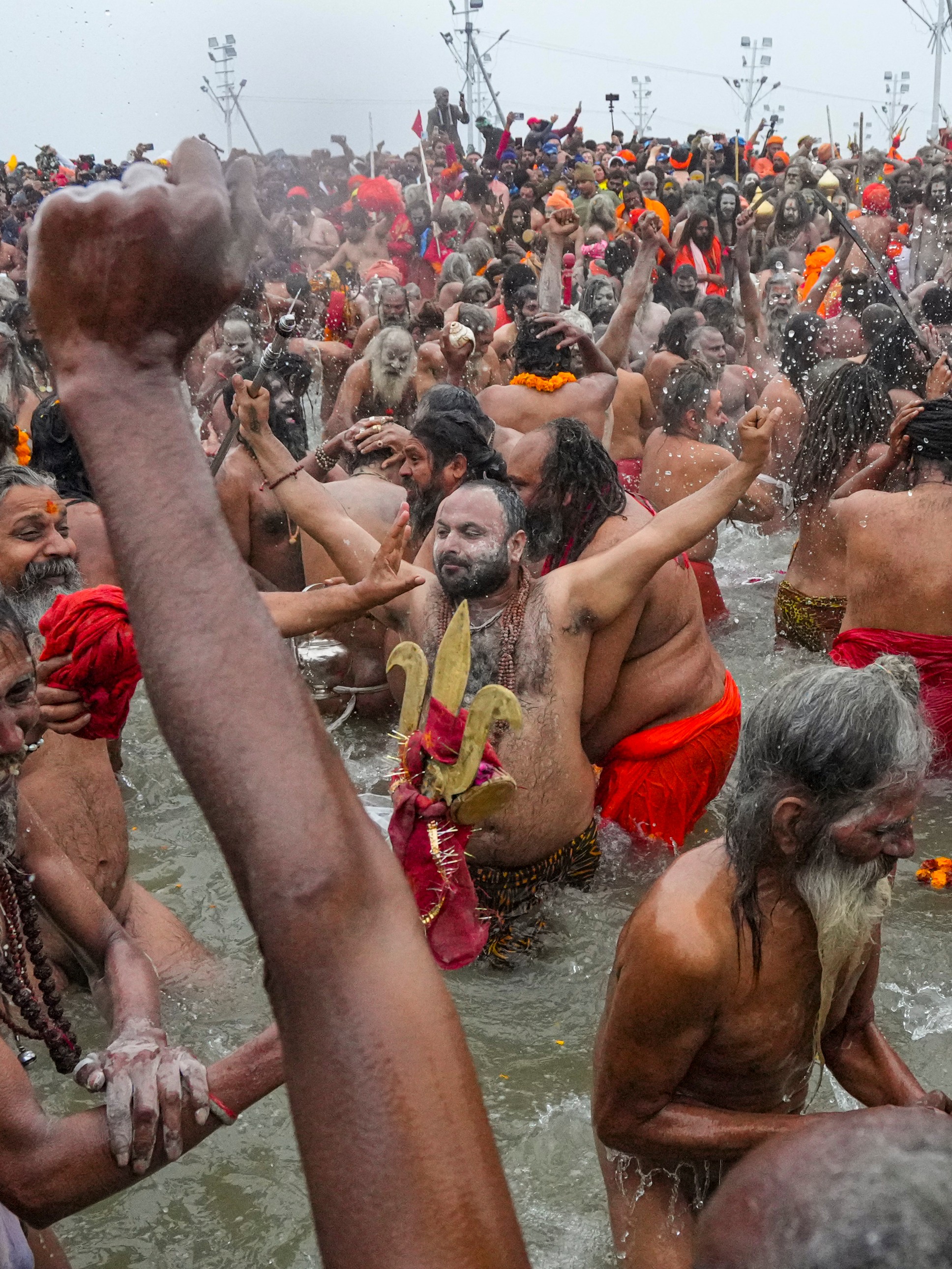 13 akharas are participating in the Maha Kumbh.