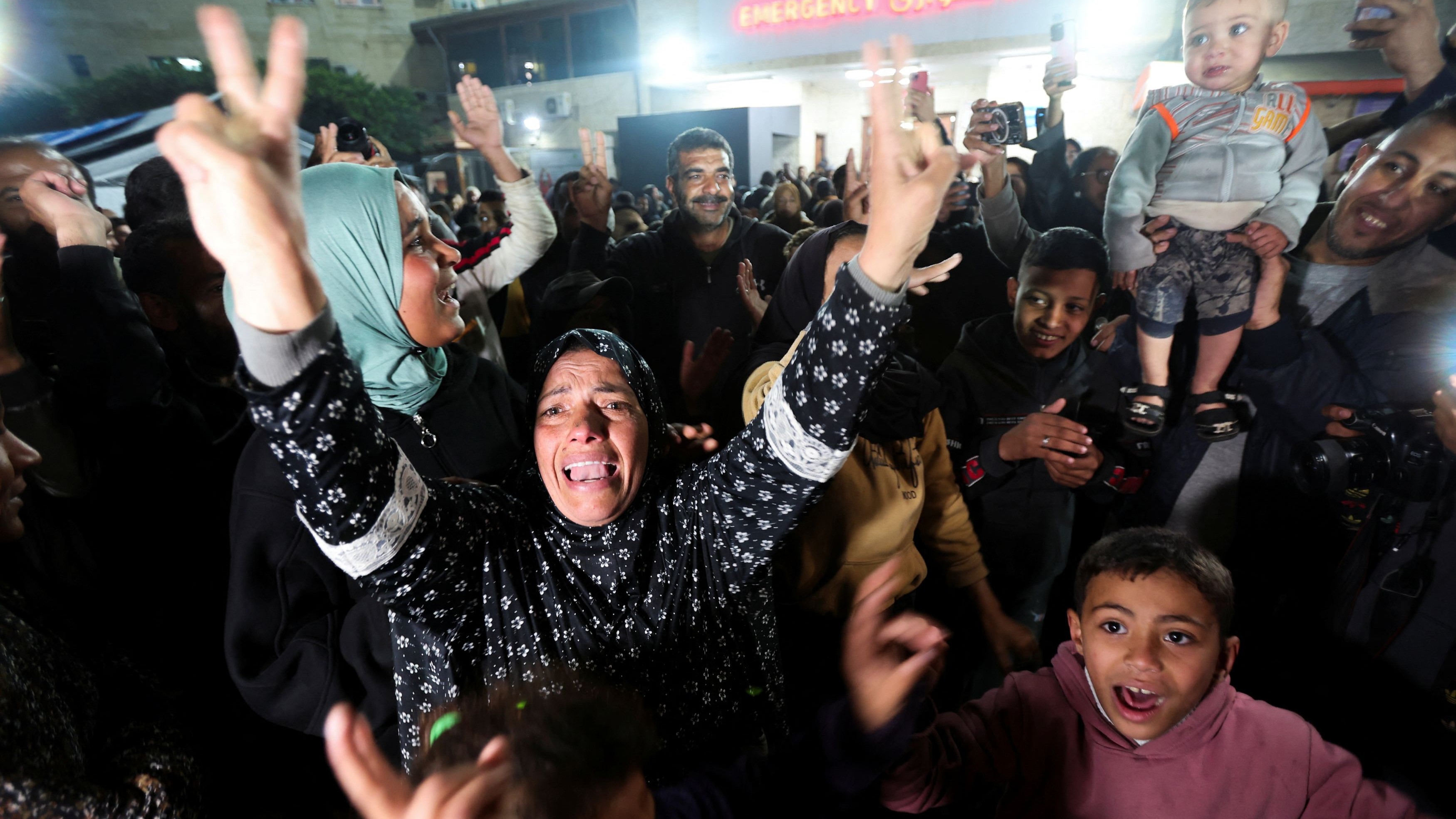 This agreement is to put a stop to the 15-month-long bombardment in the Palestinian area.