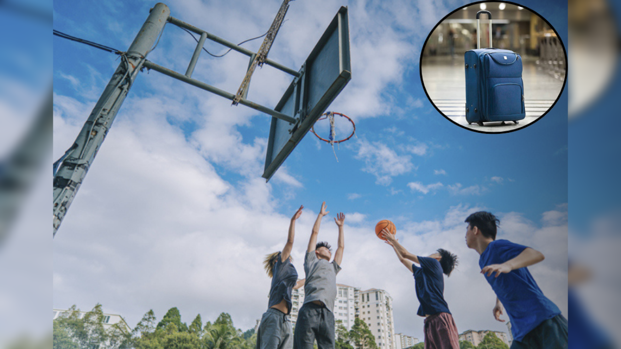 Chinese basketball player sneaks in girlfriend inside suitcase; suspended