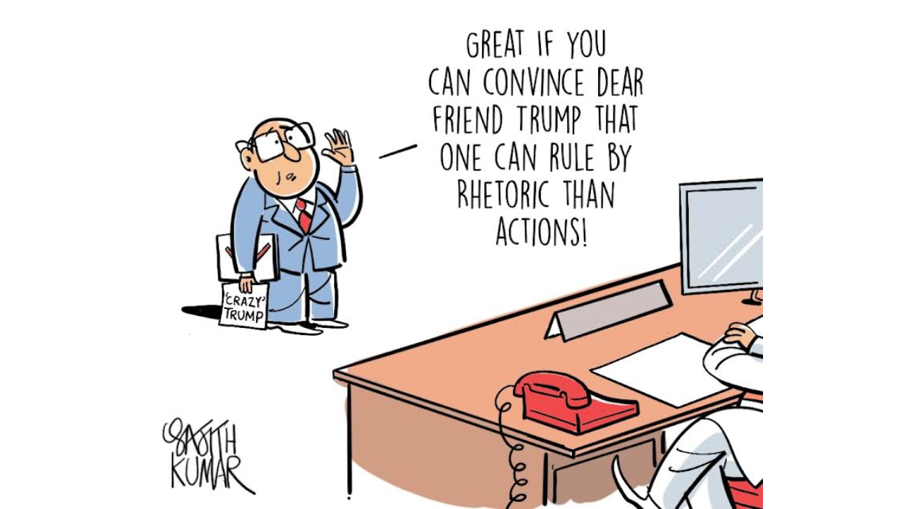 DH Toon | 'Dear friend' Trump...