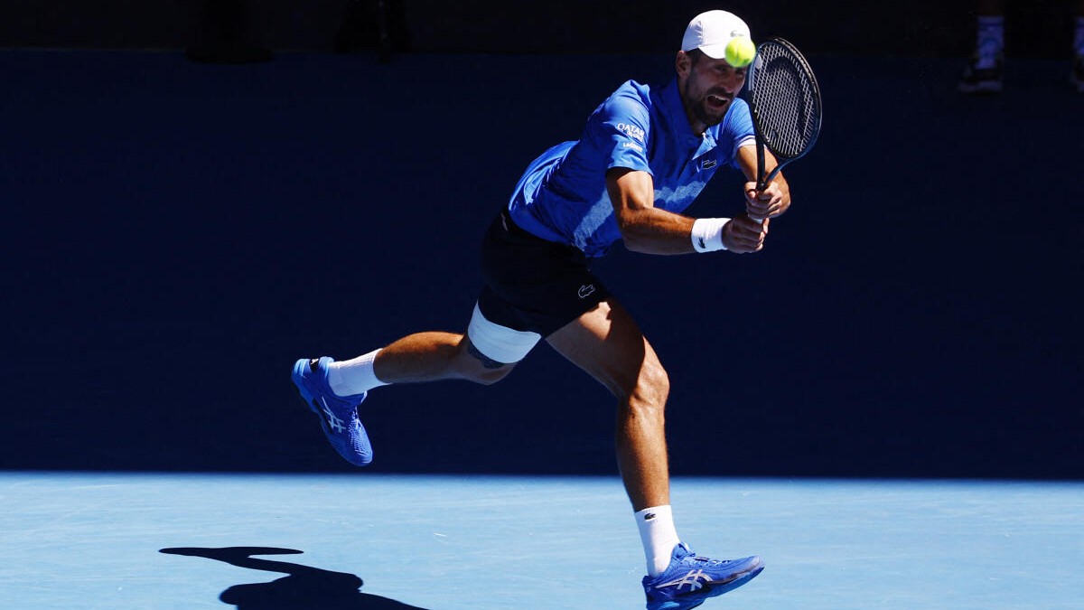 Novak Djokovic retires injured to put Zverev in Australian Open final