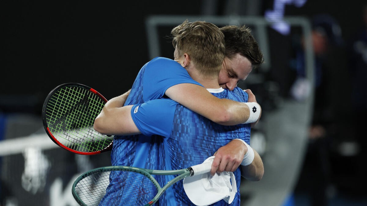 Heliovaara, Patten win Australian Open men's doubles title