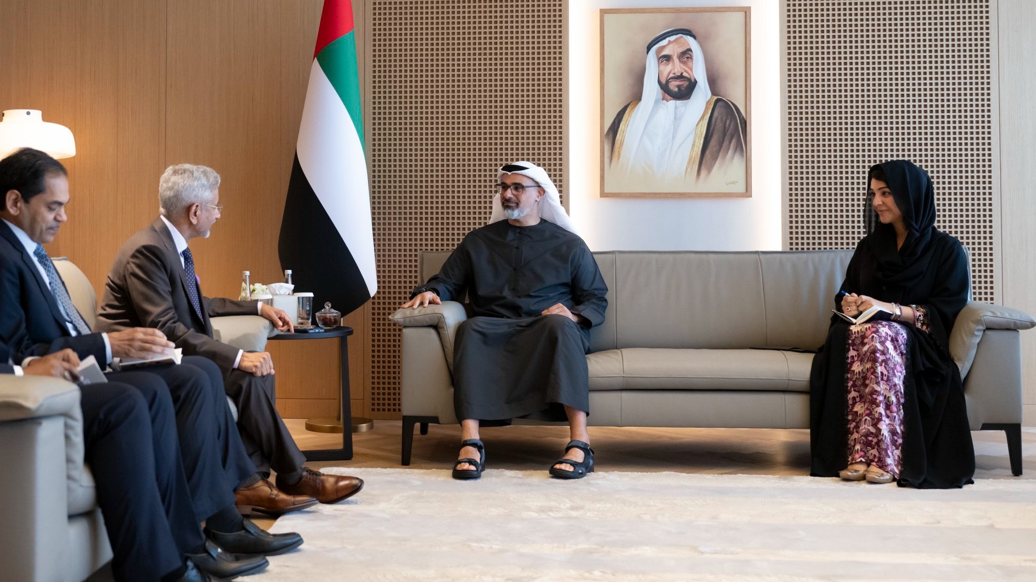 EAM Jaishankar meets Abu Dhabi Crown Prince, discuss ways to enhance bilateral ties