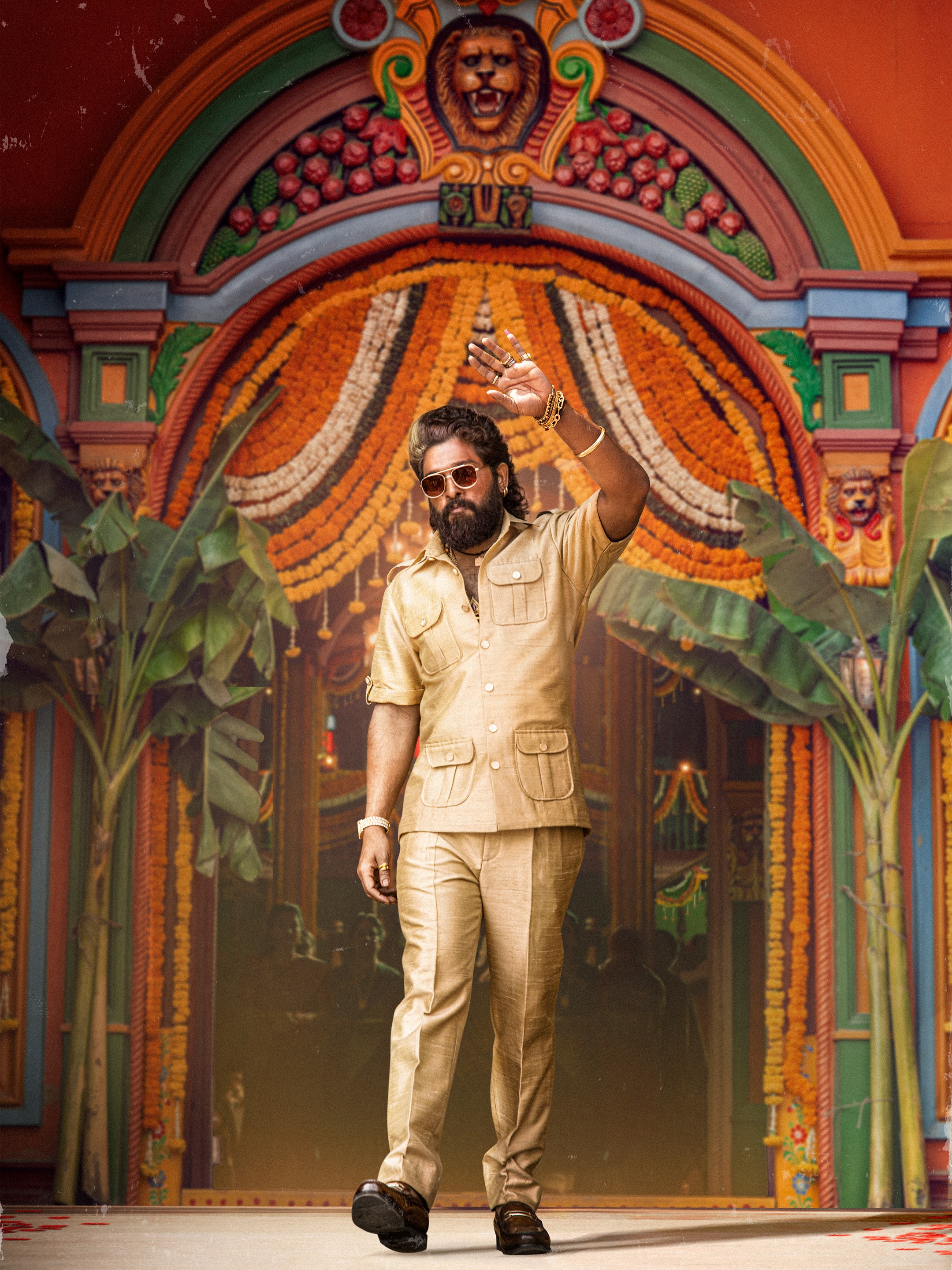 Pushpa's giving nature is evident throughout the film. He is a protector who always puts his people first. 