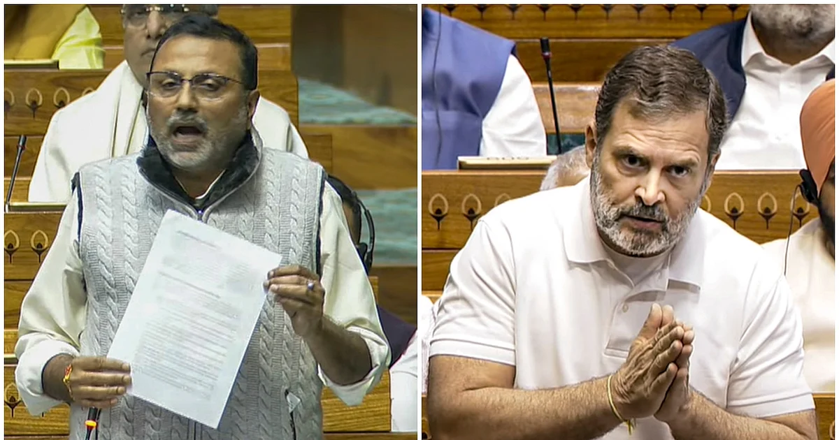 1971 War Row: Nishikant Dubey Accuses Rahul Gandhi of Distorting History in Lok Sabha