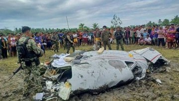 US service member, three contractors killed in Philippines aircraft crash