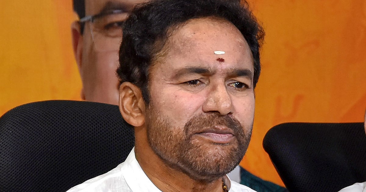Kishan Reddy accuses Rahul and Revanth of insulting armed forces