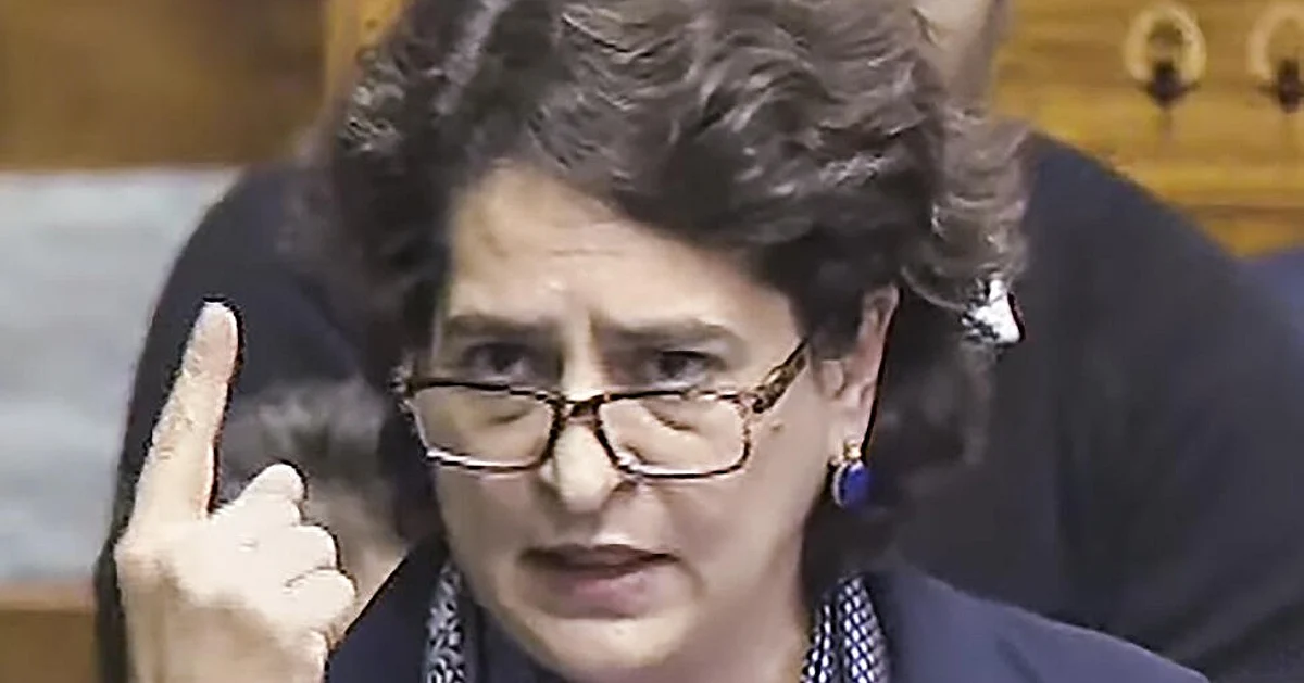 Political Row: Priyanka Gandhi Accuses EC of Bias Towards BJP