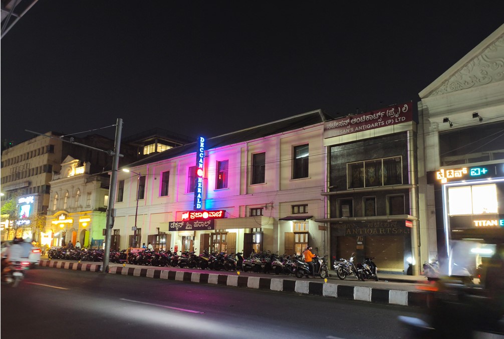 Poco X7's camera sample with night mode on.