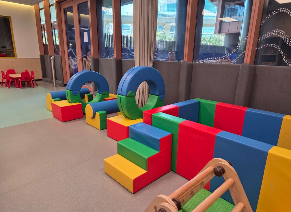 Google Ananta campus houses Child daycare centre for employees' kids.