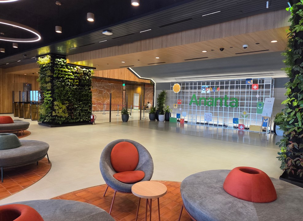 Google Ananta office campus in Bengaluru.