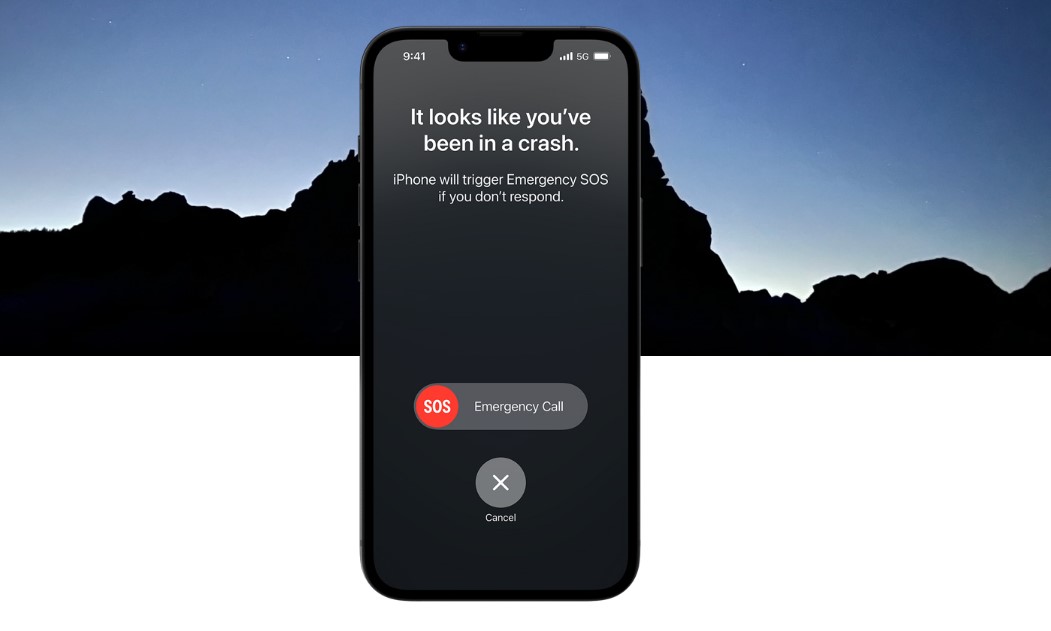 Crash Detection feature of the iPhone 16e series.
