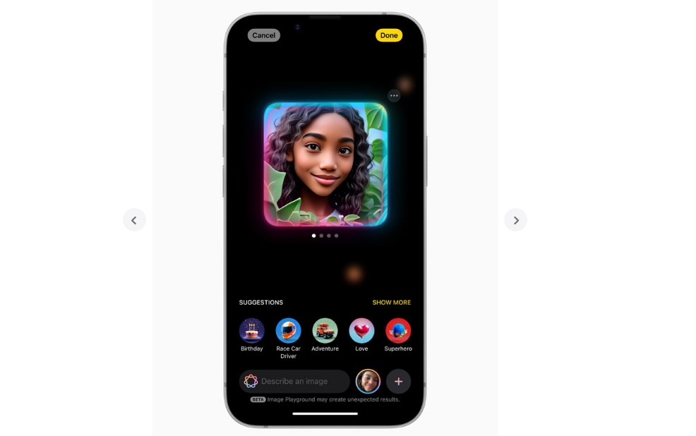 Apple iPhone 16e supports Apple Intelligence features.