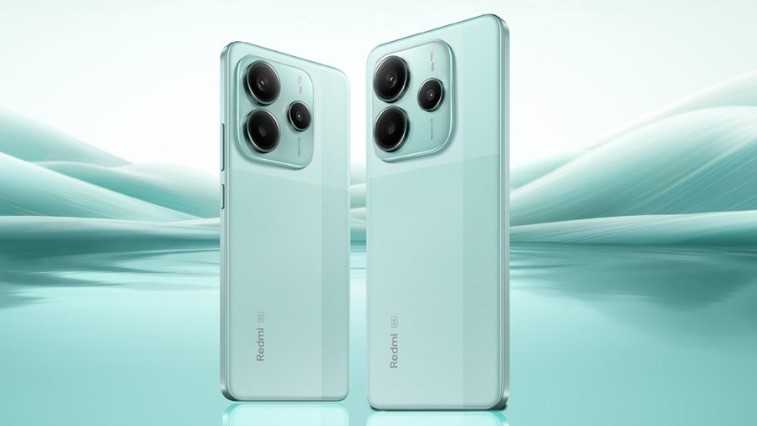 Redmi Note 14 Ivy Green variant.