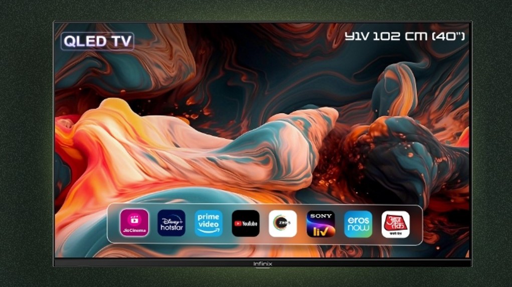Infinix 40Y1V QLED TV series.