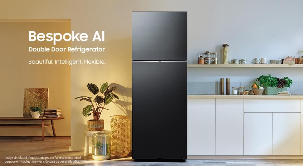 Samsung Bespoke AI refrigerator series.