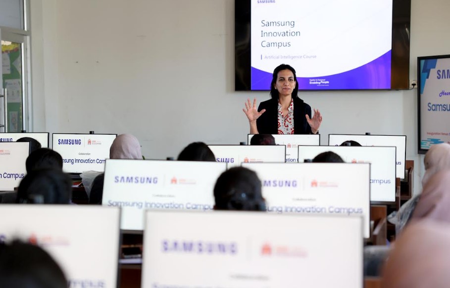 Samsung Innovation Campus at  GSSS Institute of Engineering and Technology for Women in Mysuru.