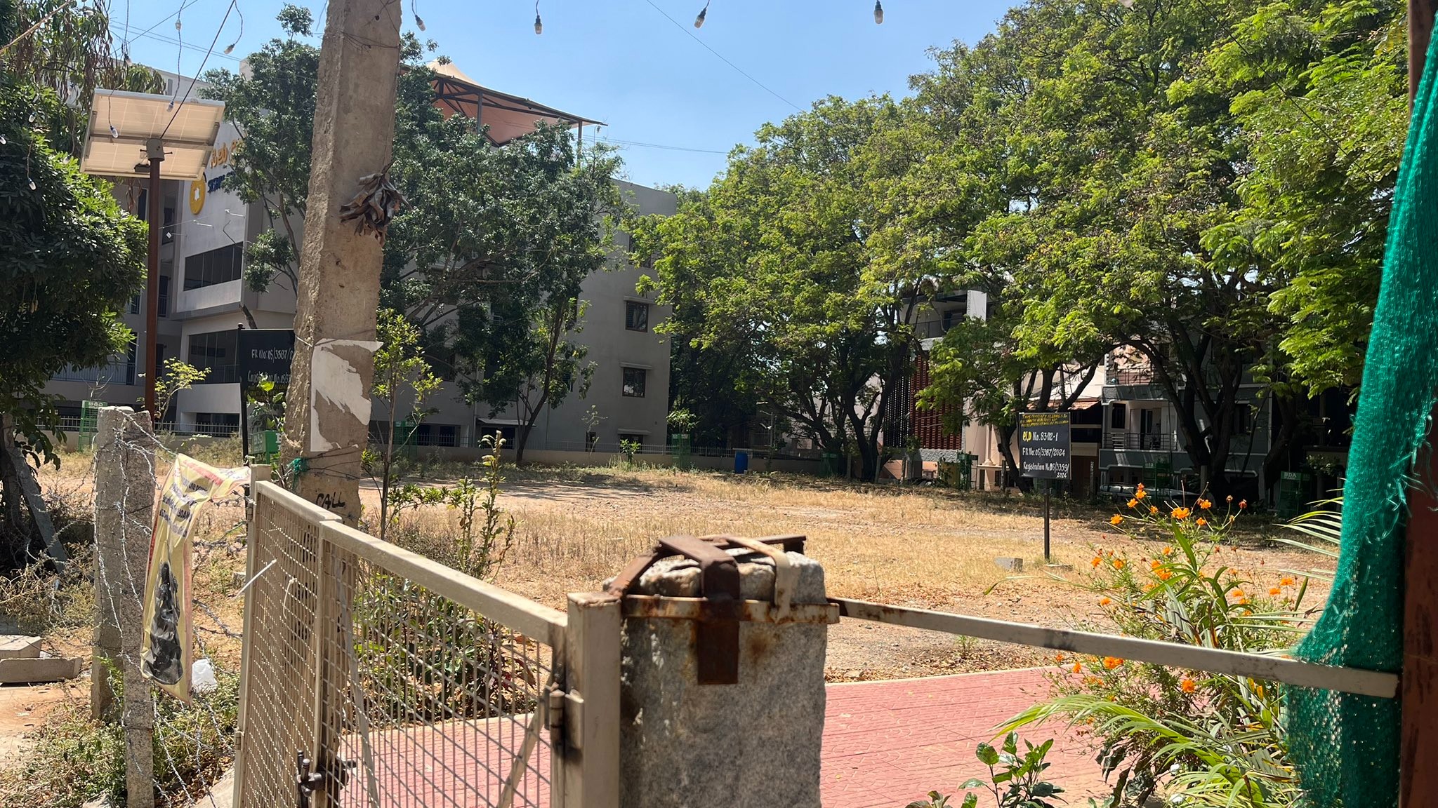 Ownership dispute erupts over reclaimed BDA land in New Thippasandra