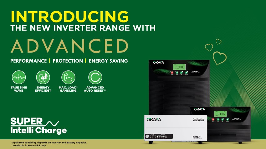 Okaya Powers the Future: Advanced Inverters and Next-Gen Batteries