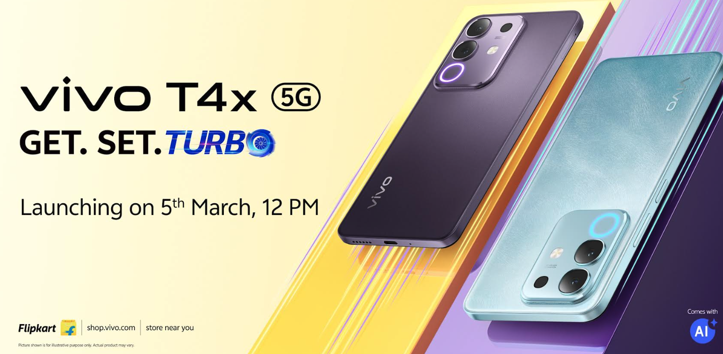 The new Vivo T4x series.