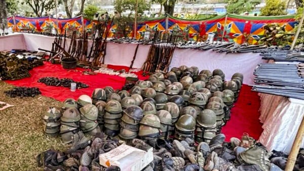 Kuki-Zo organisations term surrender of weapons by Arambai Tenggol as attempt to gain sympathy