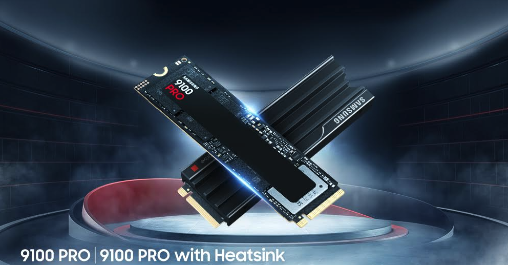 Samsung 9100 PRO SSD.