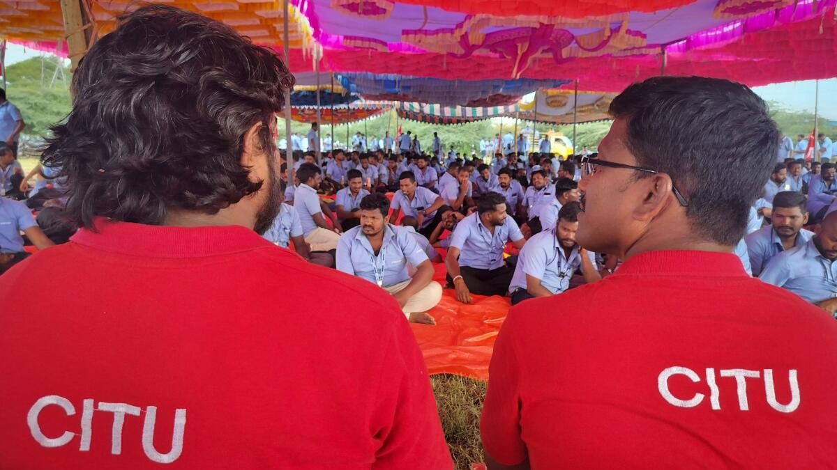 Samsung standoff: CITU issues strike notice in 42 factories in Sriperumbudur to 'exert pressure'