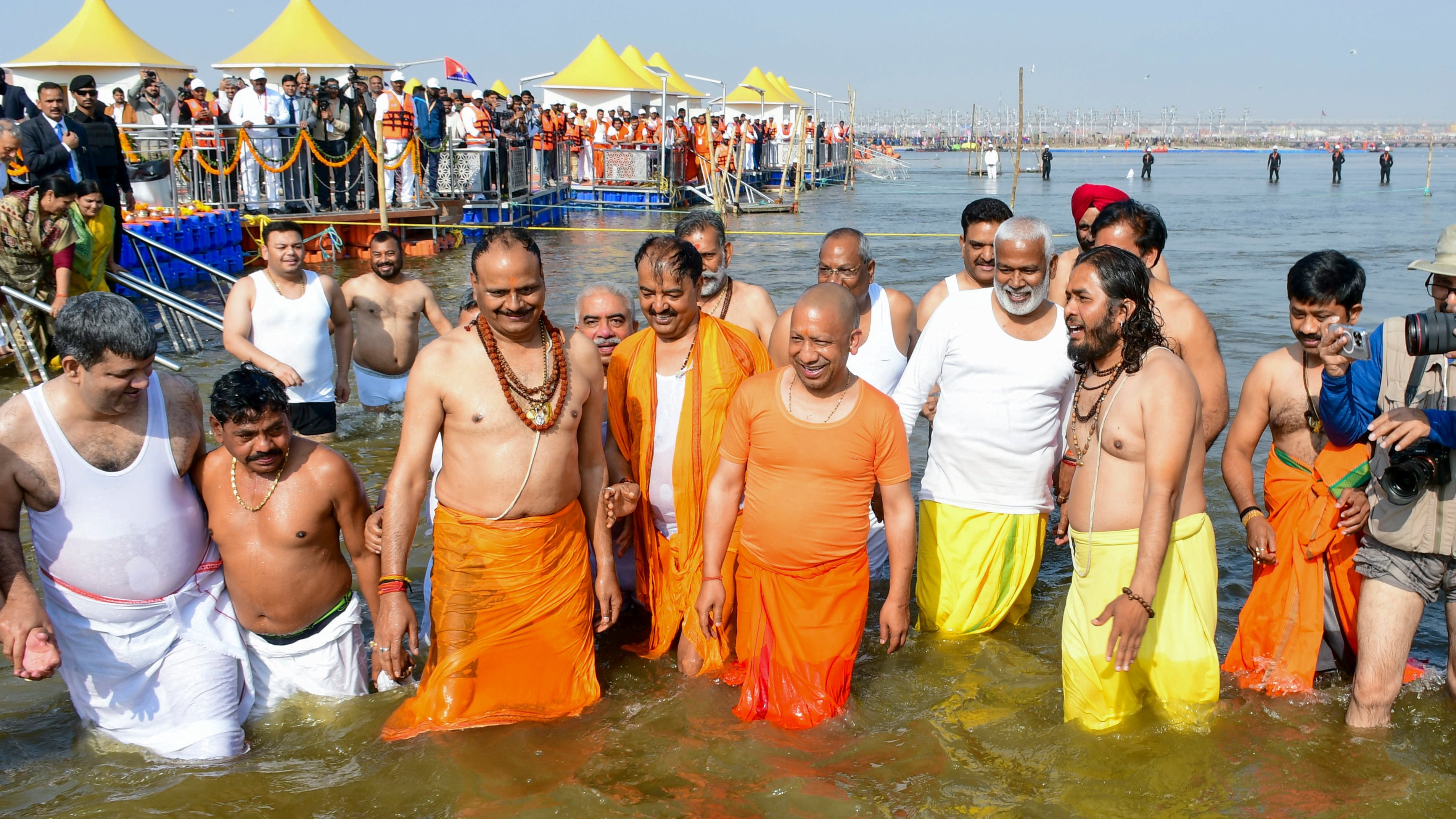 No one got skin diseases after Sangam bath: UP minister responds to Oppn claims