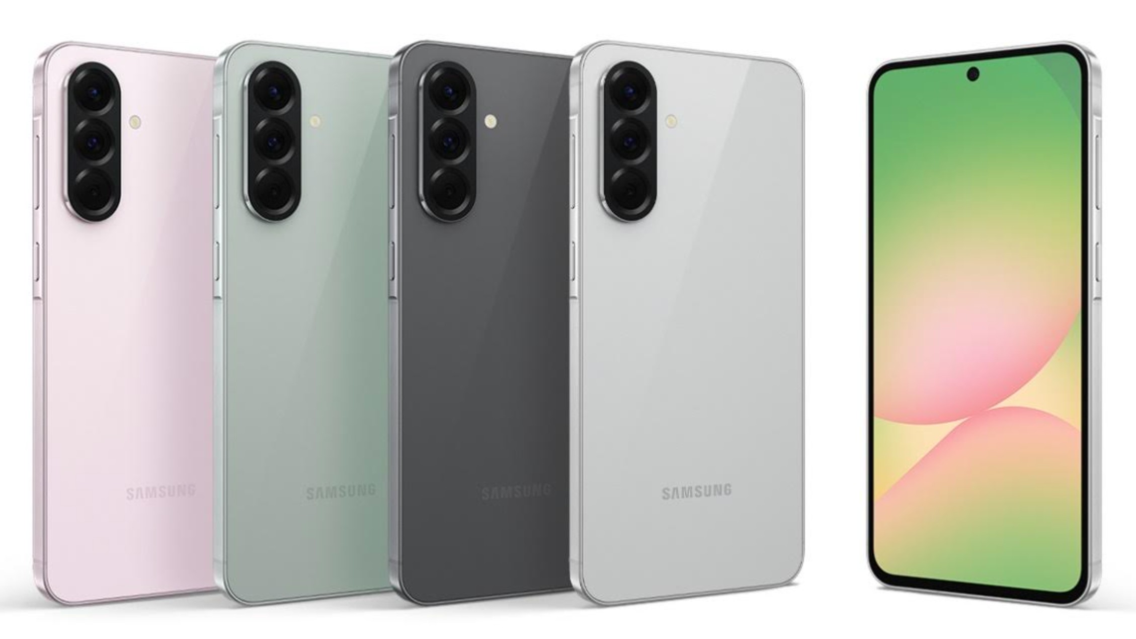 Samsung Galaxy A56, A36 and A26 series.