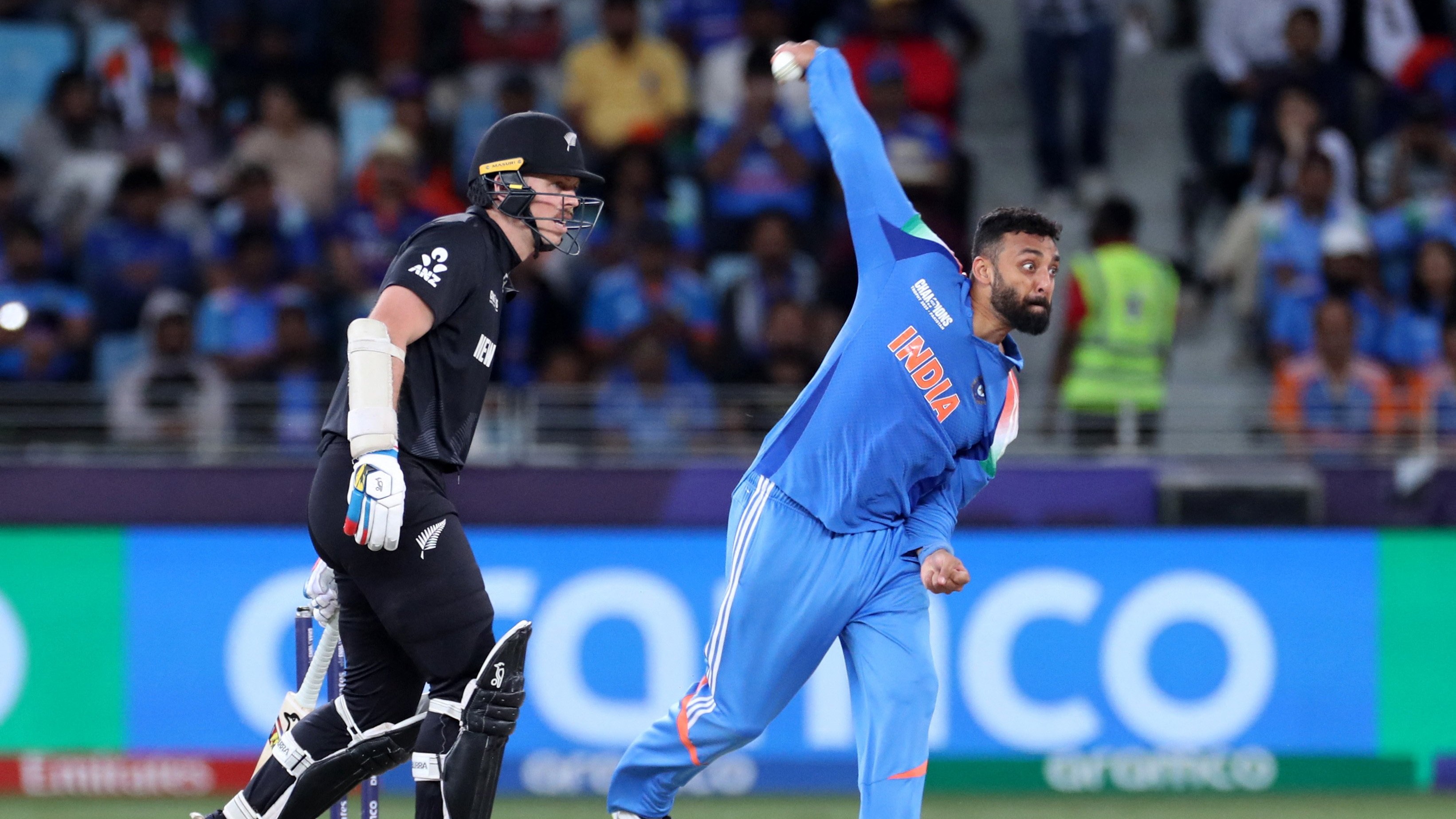 India put Kiwis through the blender in Champions Trophy clash