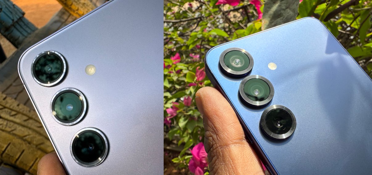 Samsung Galaxy S25 Plus [Left] and Galaxy S24 Plus [Right].