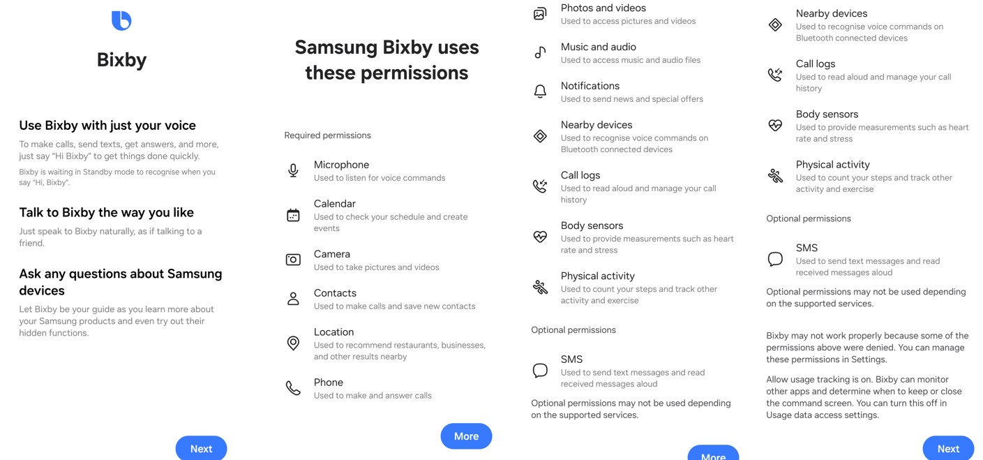 Samsung Bixby Assistant on the Galaxy S25+.