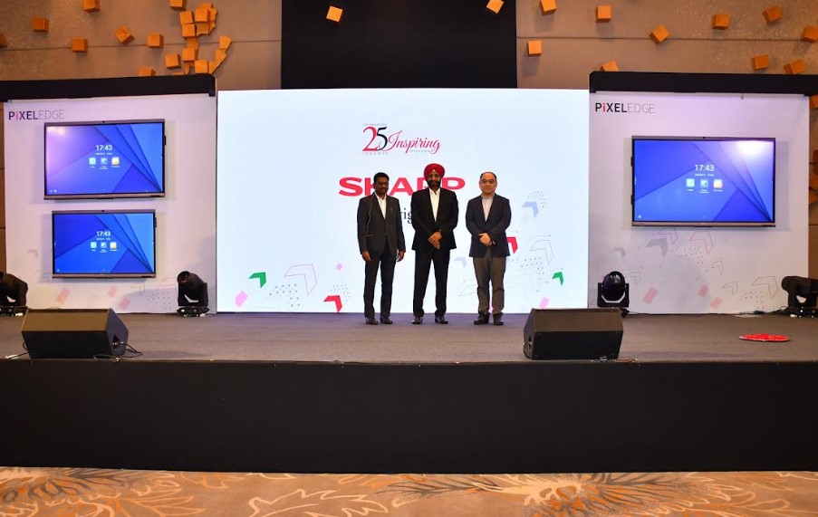 SHARP Business Systems (India) Unveils the Pixel Edge Interactive Smart Board in India.