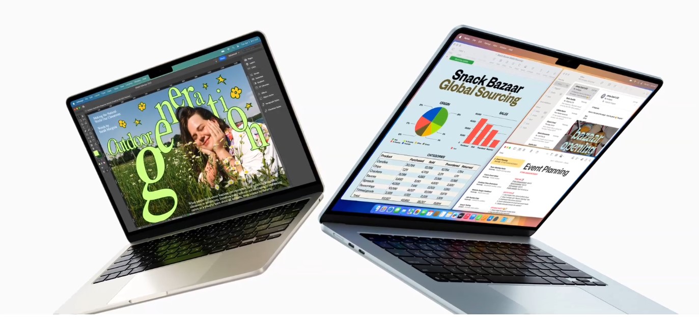 Apple MacBook Air M4 series.