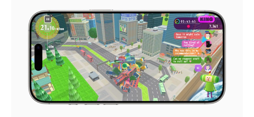 Katamari Damacy Rolling LIVE by Bandai Namco Entertainment.