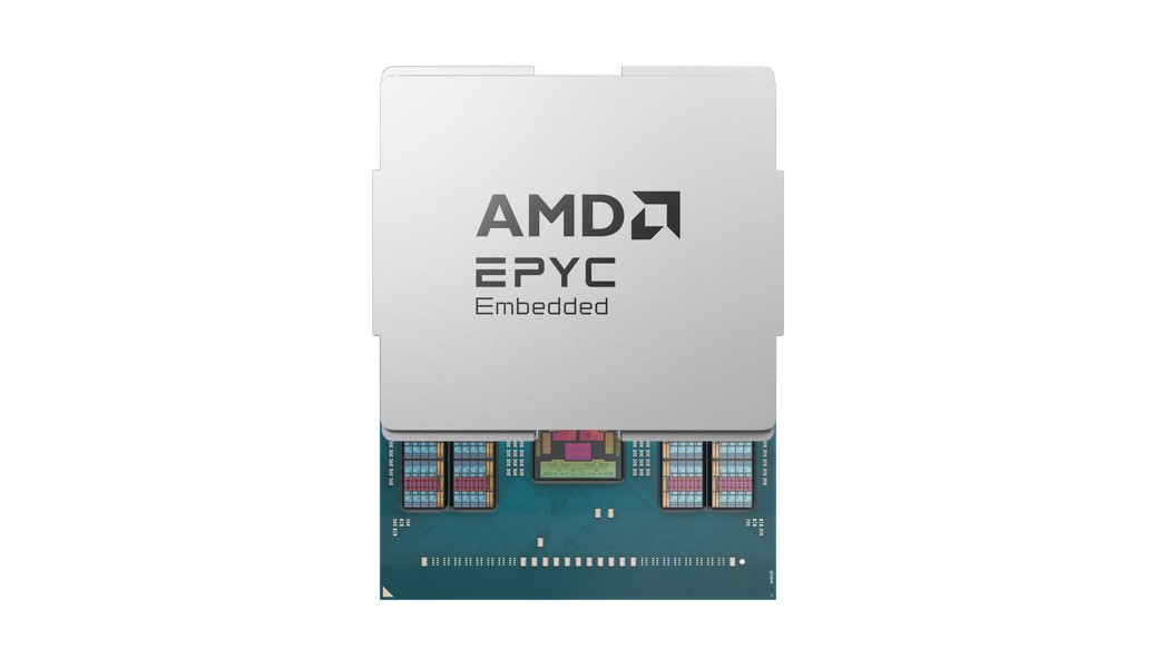AMD 5th Gen EPYC Embedded 9005 Series processor.