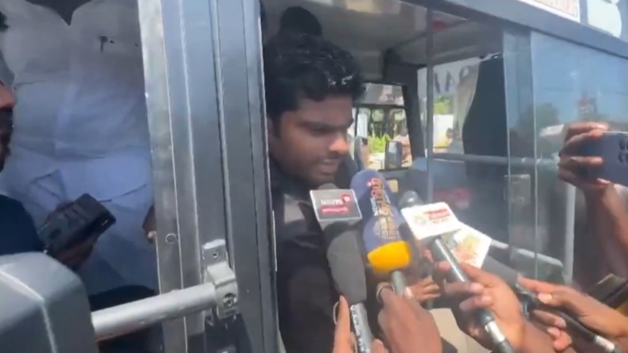 BJP Tamil Nadu chief Annamalai, party leaders detained ahead of protest over TASMAC 'scam'