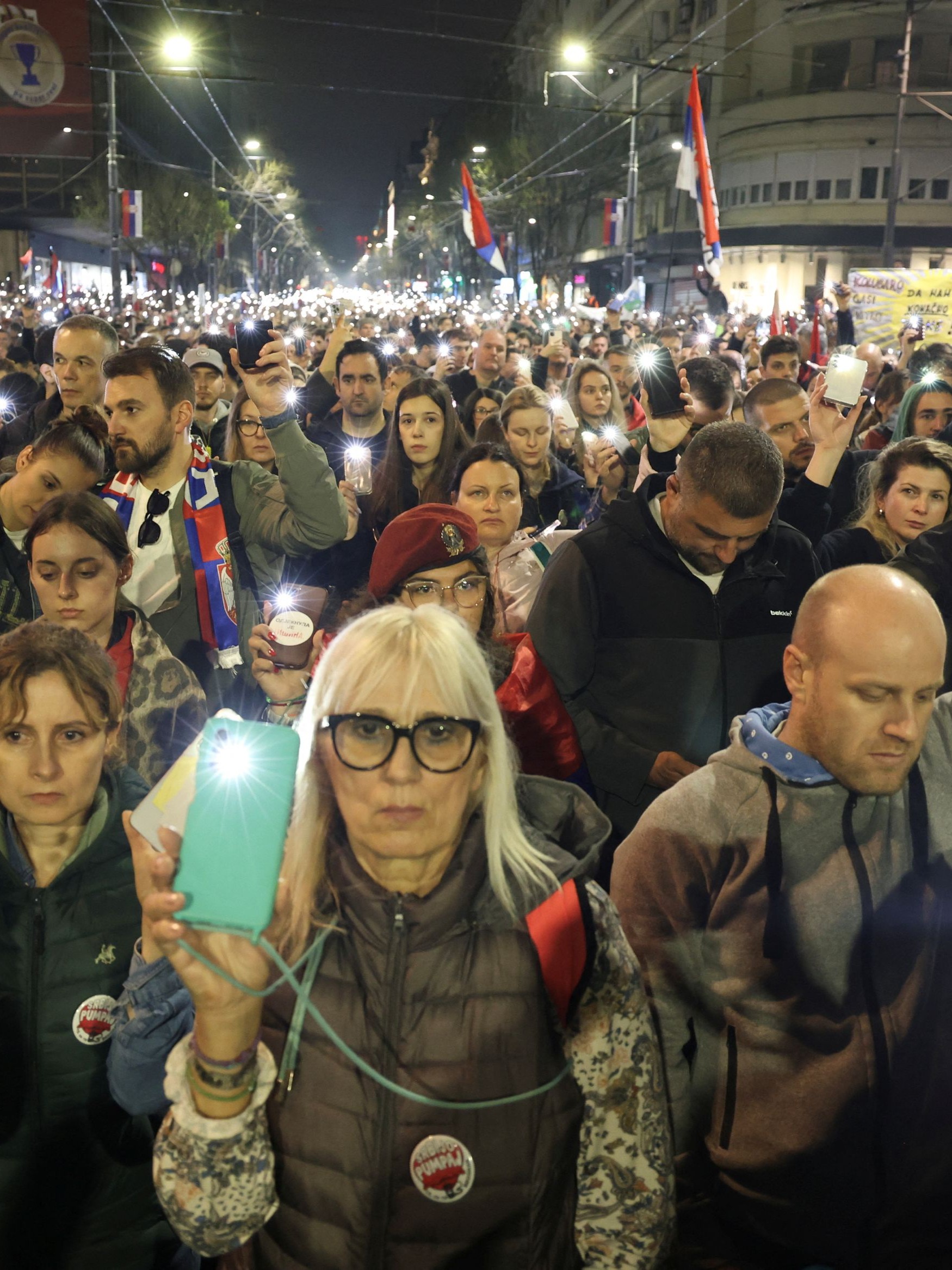 For weeks, student-led protesters have criss-crossed the country, holding rallies in Serbia's major cities.