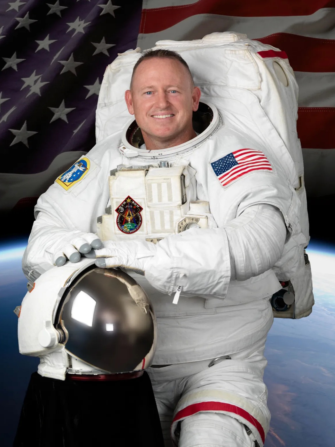 American astronaut Barry Wilmore has spent over 462 days in space, contributing to several missions.