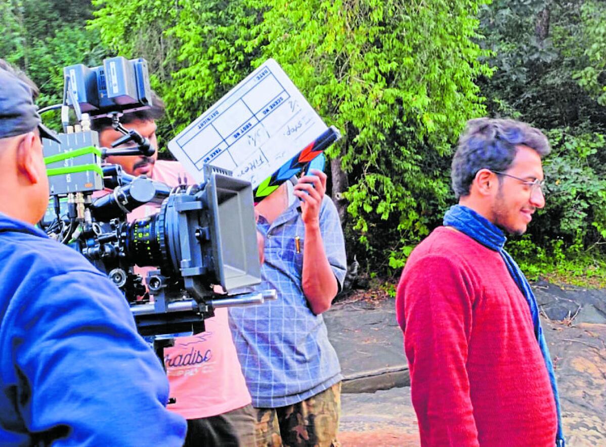 Still from sets of 'Vaghachipani'