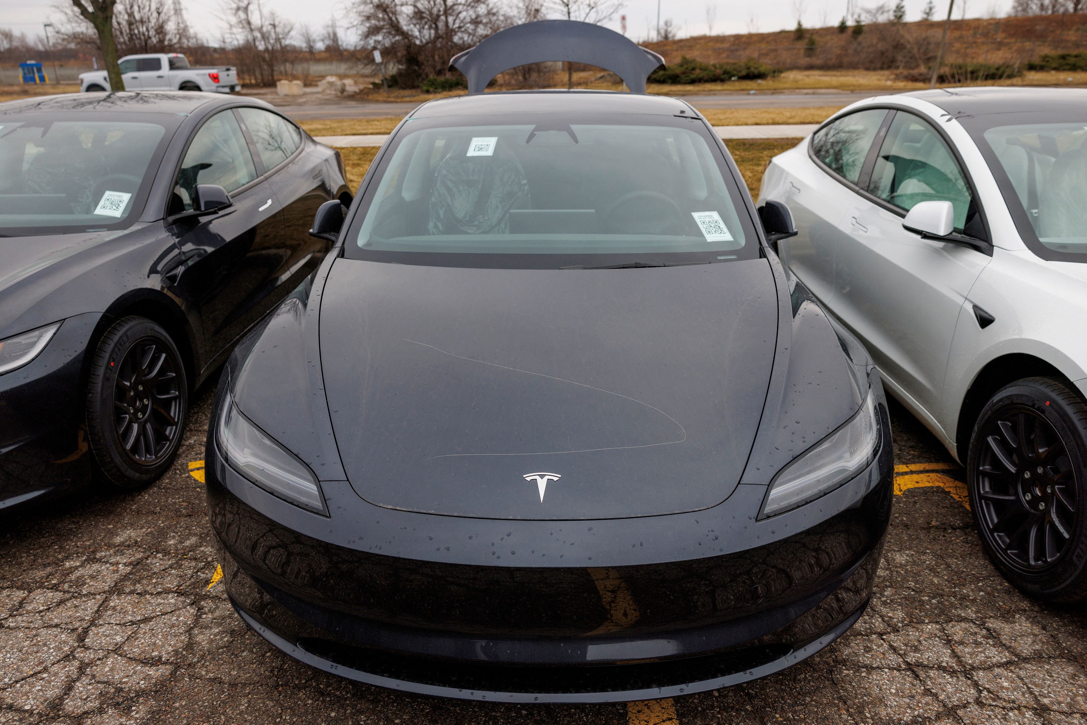 Tesla car