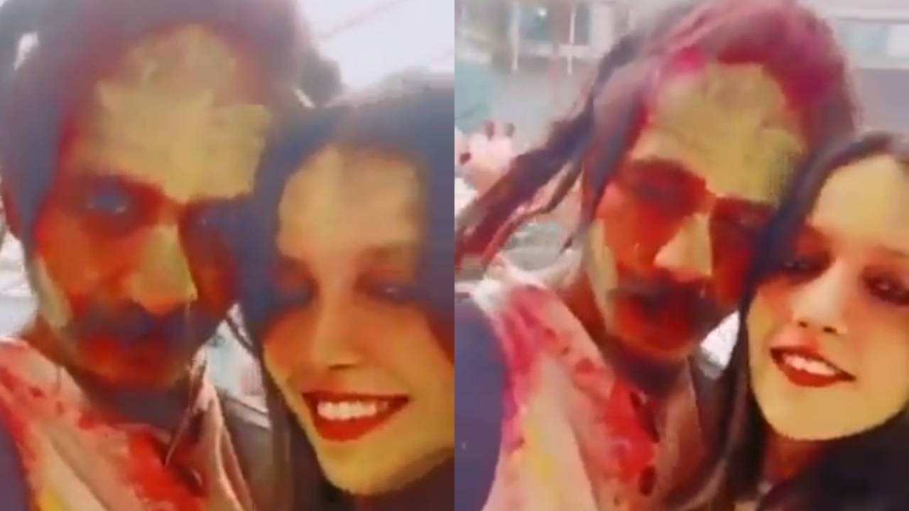 Meerut murder case: Video shows Muskan celebrating Holi with lover 11 days after duo killed her husband
