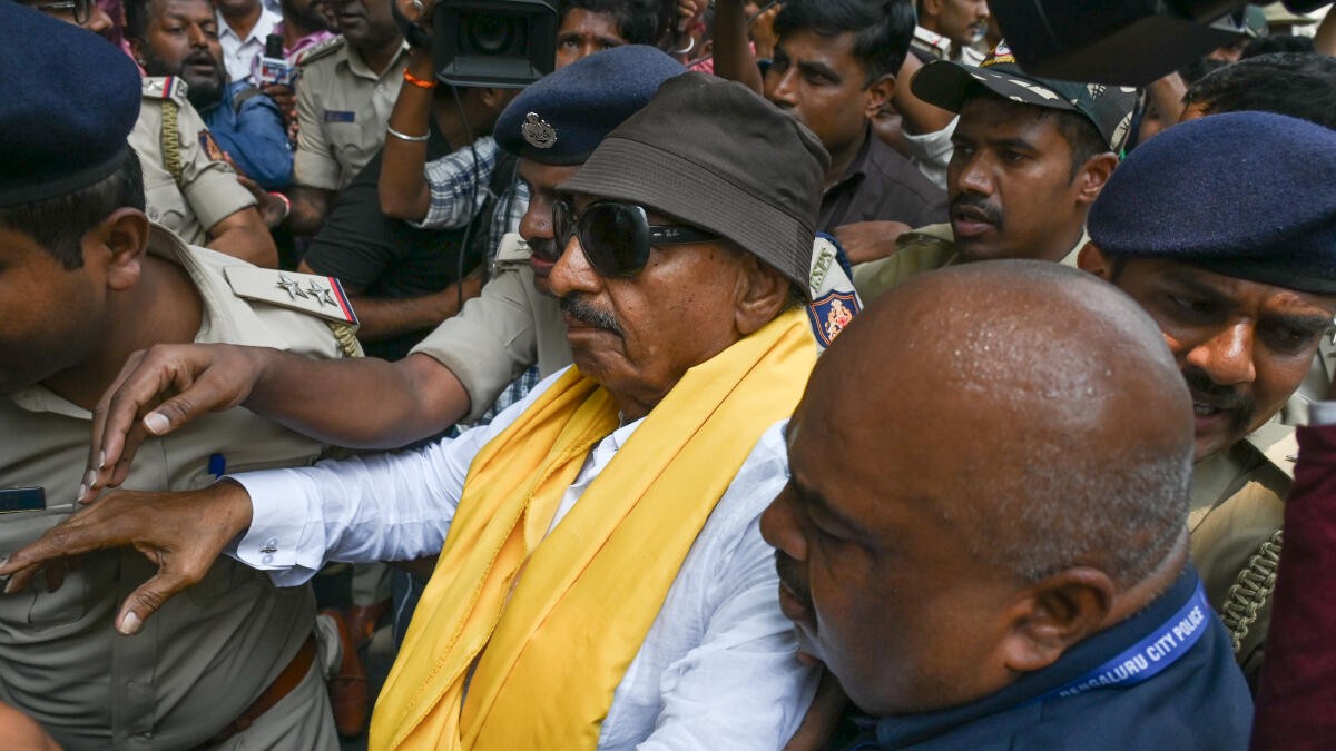 Kannada activist Vatal Nagaraj