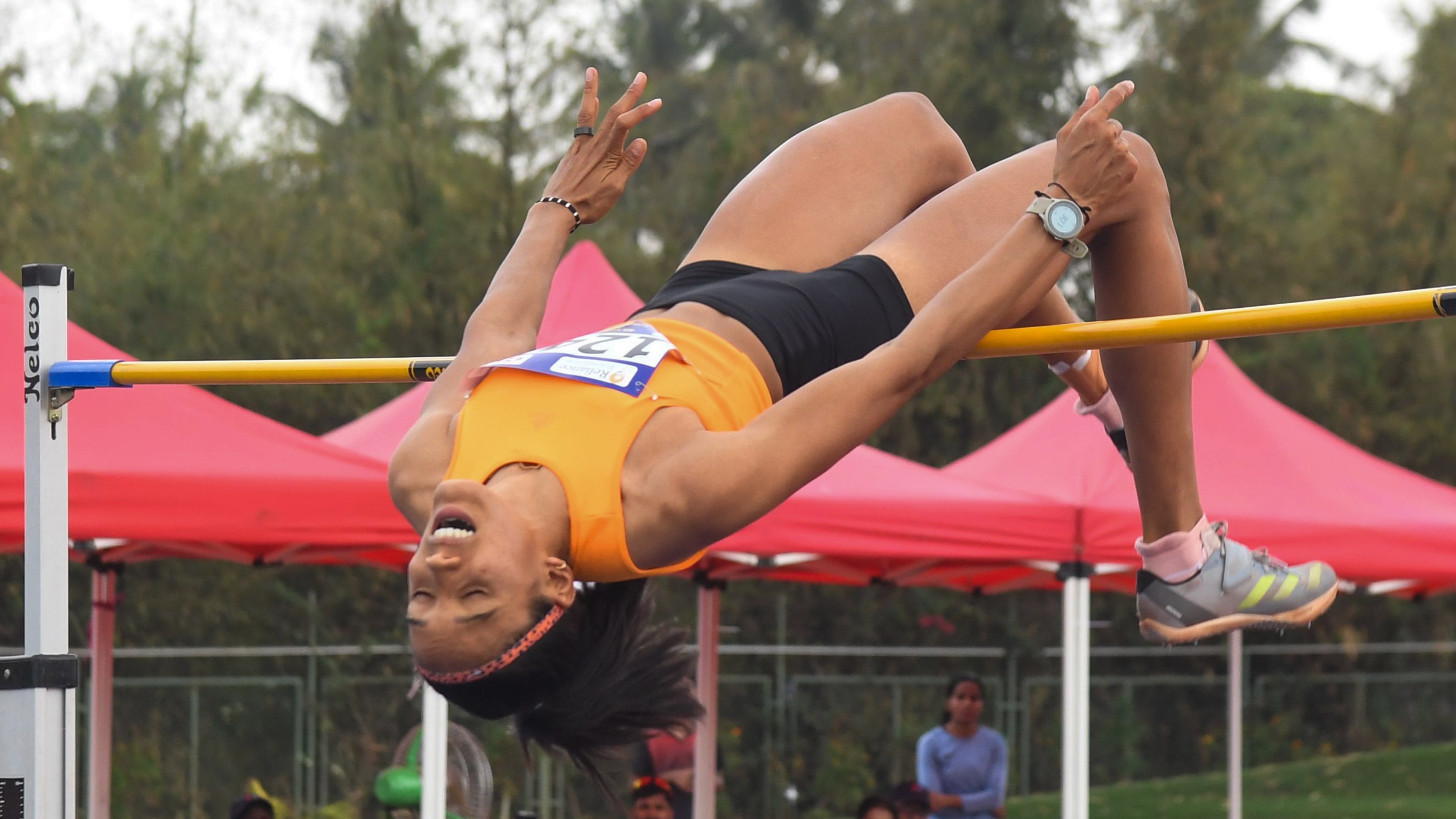 Abhinaya jumps to gold
