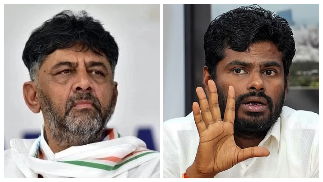 Shivakumar welcomes BJP’s black flags in Chennai, says good wishes to 'poor man' Annamalai